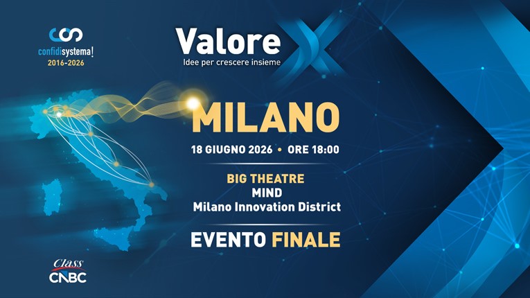 18 giugno 2026: Milano ospita il gran finale del Roadshow “Valore X – Idee per crescere insieme”