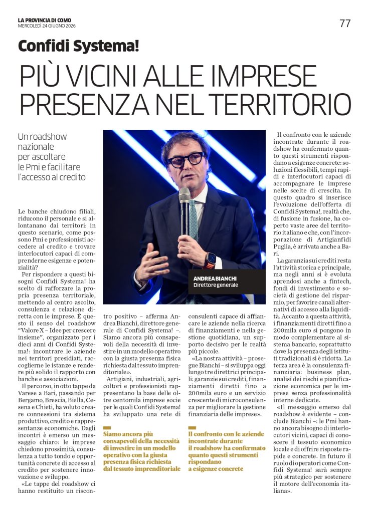 LA PROVINCIA DI COMO 20260624 page 0001